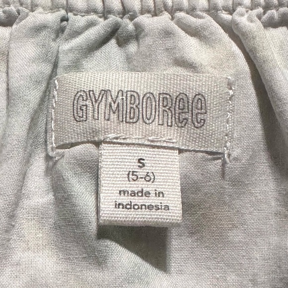 GYMBOREE Daisy Cotton Dress Green Yellow White Lined Floral Peasant Girl S 5-6 - Picture 10 of 13